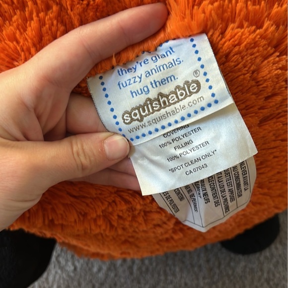 SQUISHABLE Orange Red Fox Large Plush Pillow Stuffed Animal 15" Huggable - Picture 8 of 9